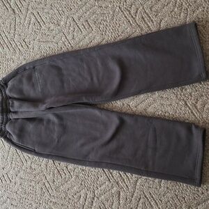 Comfrt You Matter Steel Gray Straight Leg Sweatpants - Small